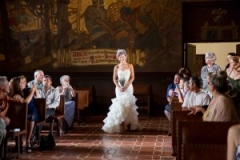Santa Barbara Courthouse Mural Room Wedding Karen D Photography-19