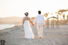 Beach Wedding Santa Barbara Karen D Photography