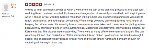 Karen D Photography Review