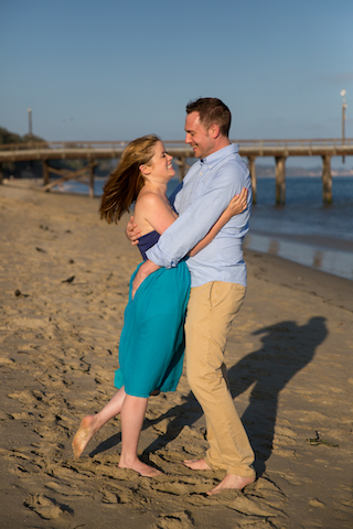 Goleta Beach Engagement Photos Karen D Photography