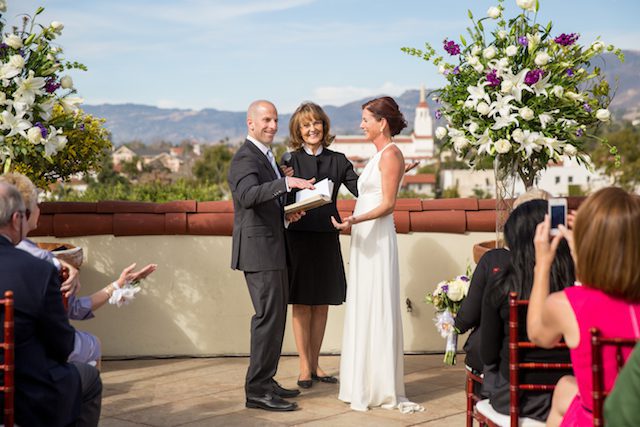 Afternoon Canary Rooftop Wedding Karen D Photography