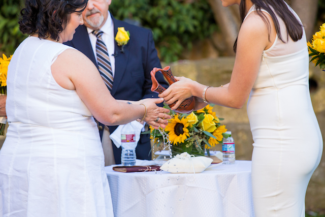 Native American Wedding Vase Karen D Photography 2