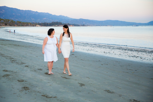 Same Sex Santa Barbara Beach Wedding Karen D Photography 2