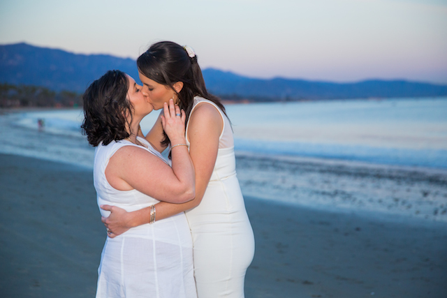 Same Sex Santa Barbara Beach Wedding Karen D Photography