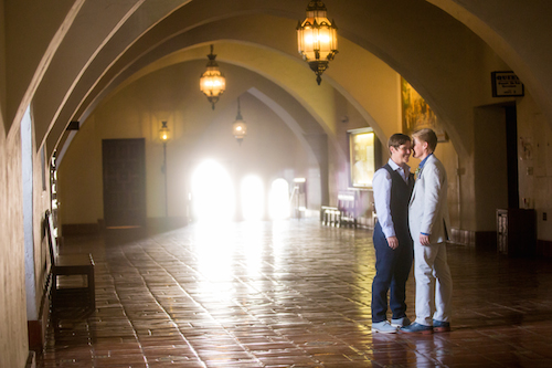 Santa Barbara Courthouse Gay Wedding Photographers Karen D Photography 5