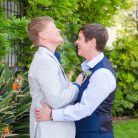 Anniversary photos of a couple in Santa Barbara.