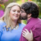 Engagement photos in Montecito, California.