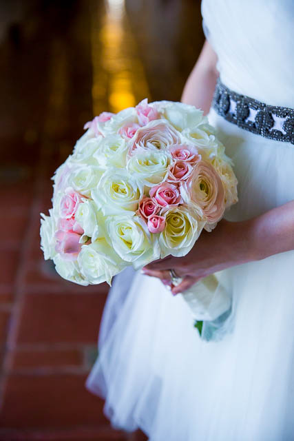 Bride's wedding details.