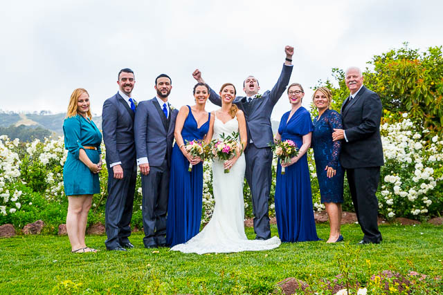 Wedding ceremony at Gerry Ranch, Camarillo, CA.