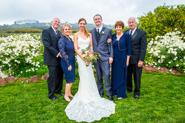 Wedding ceremony at Gerry Ranch, Camarillo, CA.