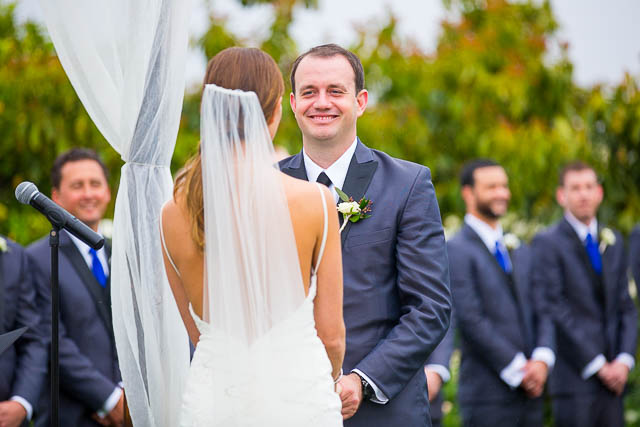 Wedding ceremony at Gerry Ranch, Camarillo, CA.