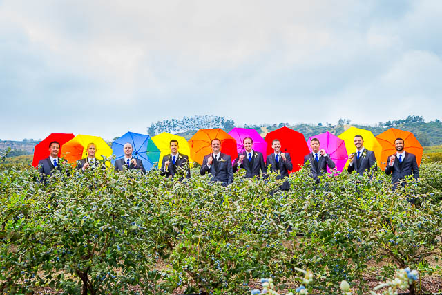 Groom and groomsmen photos at Gerry Ranch, in Camarillo, CA.