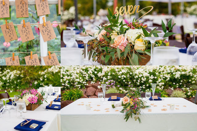 Wedding details at Gerry Ranch wedding.
