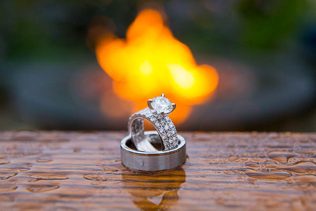 Wedding ring shot at Gerry Ranch in Camarillo.
