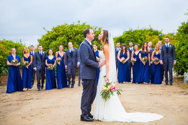 Bridal party photos at Gerry Ranch in Camarillo, California.