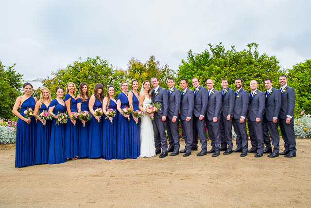 Bridal party photos at Gerry Ranch in Camarillo, California.