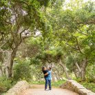 Engagement photos in Montecito, California.