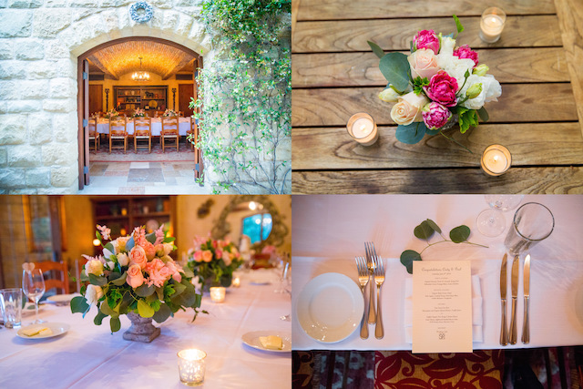 San Ysidro Ranch wedding details in Montecito, CA.