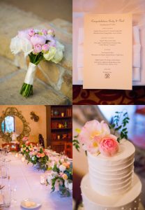 San Ysidro Ranch wedding details in Montecito, CA.