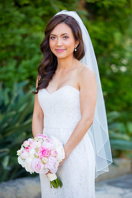 Intimate wedding ceremony at the Santa Barbara Courthouse.