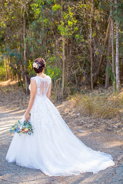 Bride and groom photos at the Coronado Butterfly Preserve.
