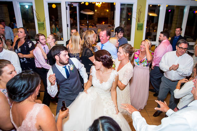 Reception at Glen Annie Golf Club, with music by JAS Productions.