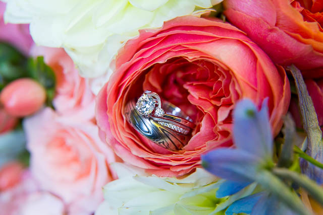 DIY wedding details, created by the bride.