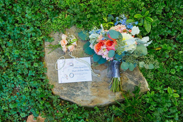 DIY wedding details, created by the bride.
