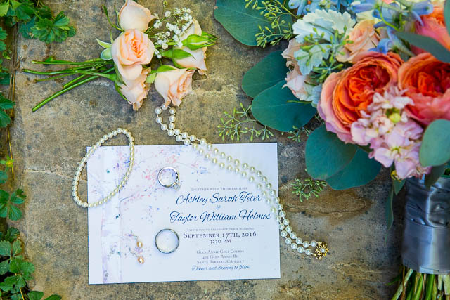DIY wedding details, created by the bride.