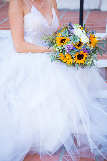 The wedding bouquets by The Twisted Twig.