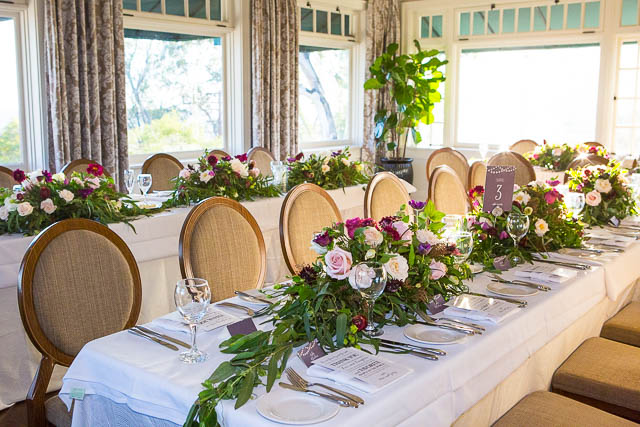 Belmond El Encanto wedding reception.