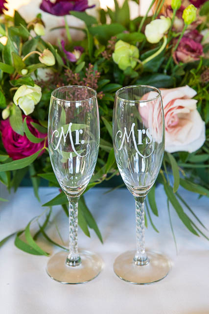 Belmond El Encanto wedding reception.