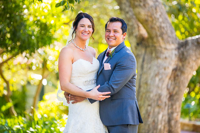 Bride and groom at Belmond El Encanto wedding.