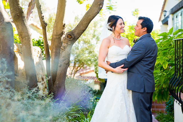 Bride and groom at Belmond El Encanto wedding.