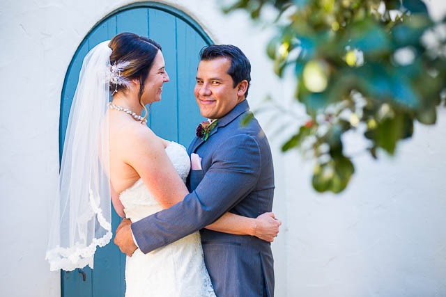 Bride and groom at Belmond El Encanto wedding.