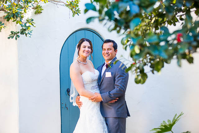 Bride and groom at Belmond El Encanto wedding.