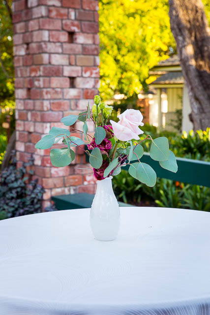 Belmond El Encanto wedding reception.