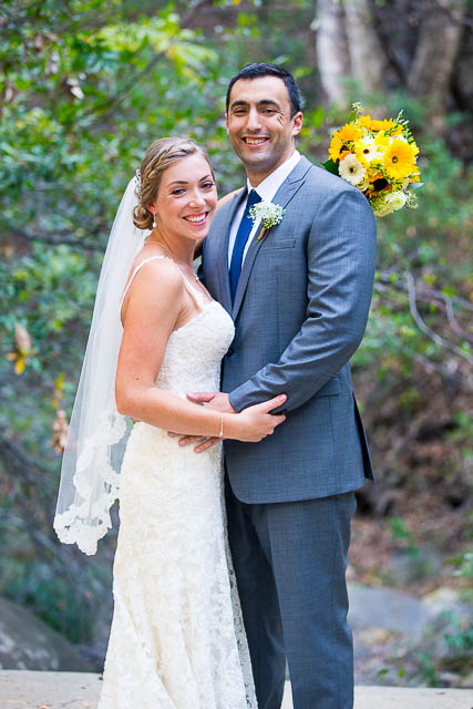 Bride and groom photos at Circle Bar B Goleta wedding.