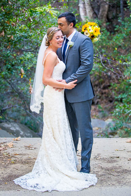 Bride and groom photos at Circle Bar B Goleta wedding.
