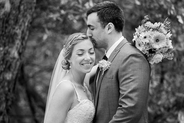Bride and groom photos at Circle Bar B Goleta wedding.