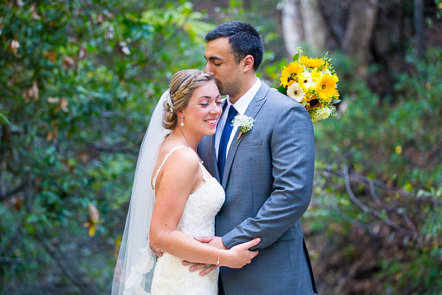 Bride and groom photos at Circle Bar B Goleta wedding.