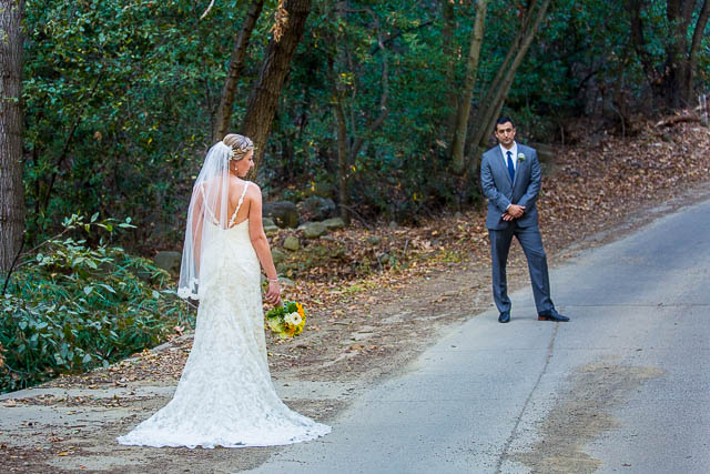 Bride and groom photos at Circle Bar B Goleta wedding.