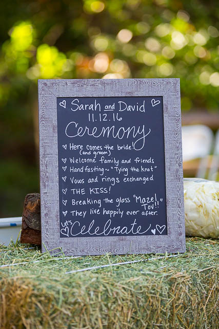 Circle Bar B wedding ceremony location.