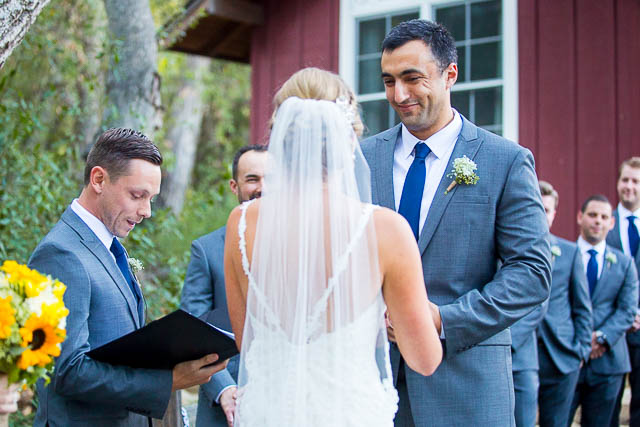 Circle Bar B wedding ceremony location.