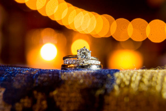 Circle Bar B wedding rings.