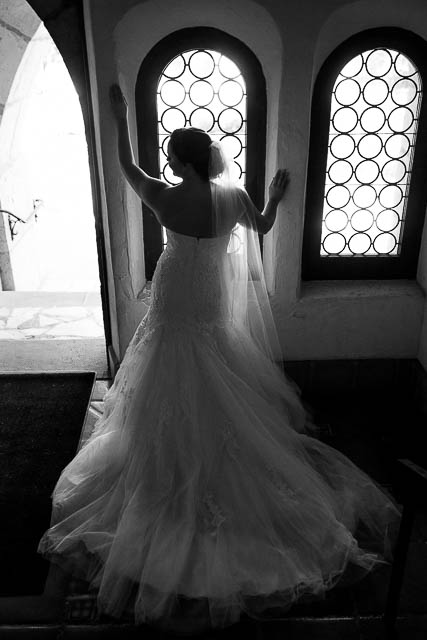 Wedding photos at the Santa Barbara Courthouse.