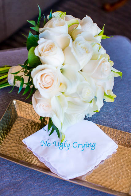 Bride getting ready photos at the Fess Parker wedding.