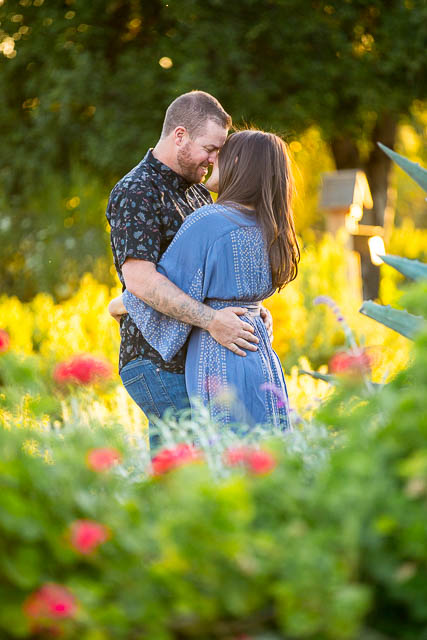 Candid photos of the bride and groom at Ojai Meditation Mount.