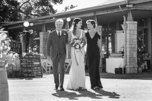 Wedding ceremony at the Glen Annie Golf Club in Santa Barbara, CA.