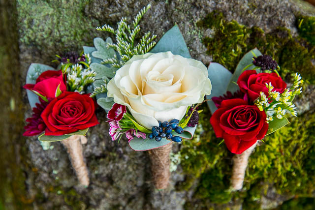 Wedding details during the Rotorua, New Zealand wedding.